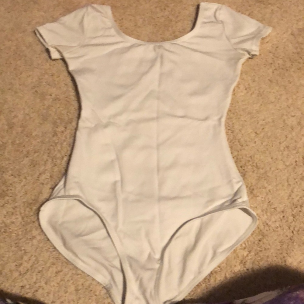 white leotard